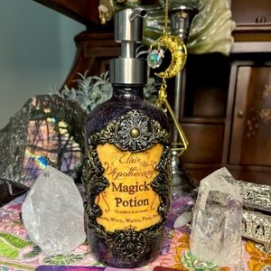Apothecary Jar Magic Potion Dispenser Home Decor Halloween
